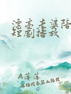 漂亮老婆陪过年短剧播放