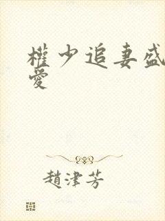 权少追妻盛婚秘爱