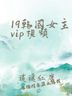 19韩国女主播vip视频