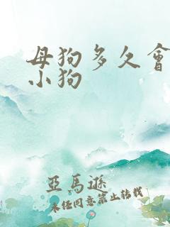 母狗多久会赶走小狗