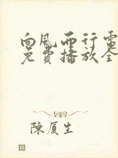 向风而行电视剧免费播放全集高清