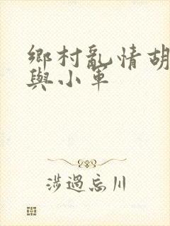 乡村乱情胡秀英与小军