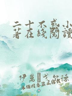 二十不惑小说原著在线阅读