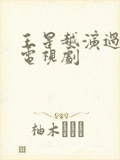 王星越演过哪些电视剧