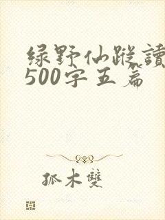 绿野仙踪读后感500字五篇
