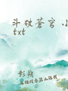 斗破苍穹 小说 txt