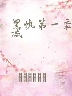 黑帆第一季未删减