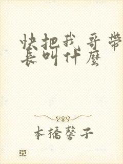 快把我哥带走班长叫什么