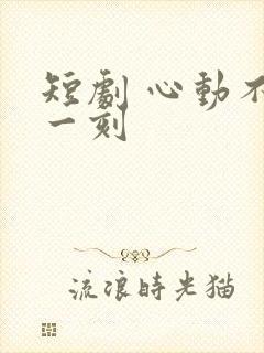 短剧 心动不止一刻