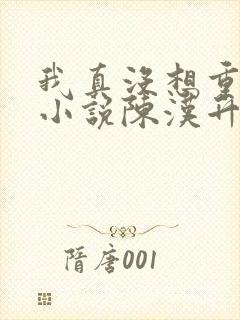 我真没想重生啊小说陈汉升