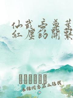 仙武帝尊叶辰与红尘的关系