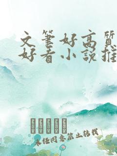 文笔好高质量超好看小说推文