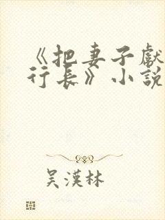 《把妻子献给张行长》小说