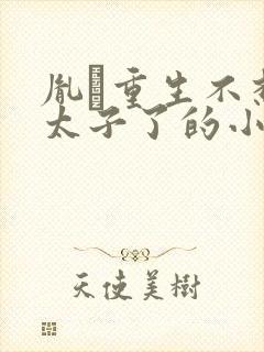 胤礽重生不想当太子了的小说