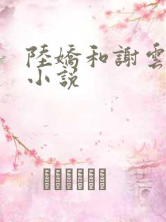 陆娇和谢云瑾的小说