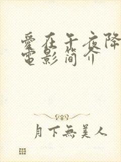 爱在午夜降临前电影简介
