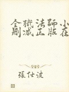全职法师小说无删减正版在线阅读