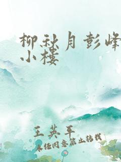 柳秋月彭峰月满小楼