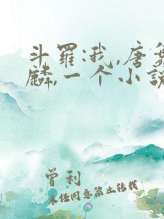 斗罗:我,唐舞麟,一个小说家