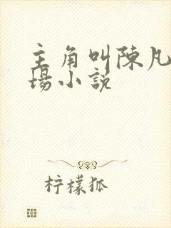 主角叫陈凡的官场小说