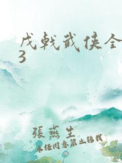 戊戟武侠全集13