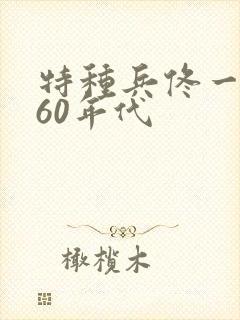 特种兵佟一穿越60年代