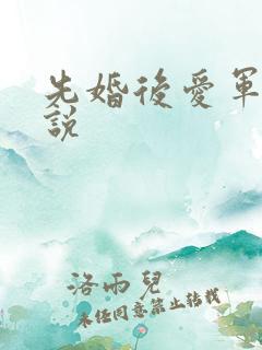先婚后爱军婚小说