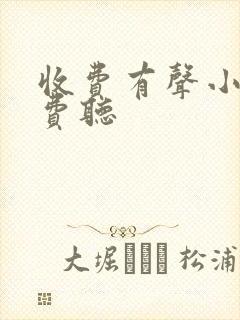收费有声小说免费听