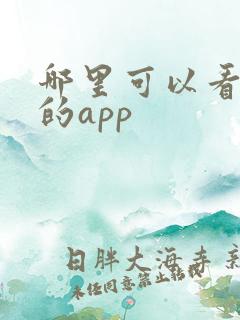 哪里可以看泰剧的app