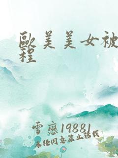 欧美美女被插过程