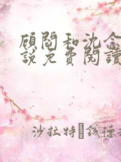 顾阎和沈念的小说免费阅读