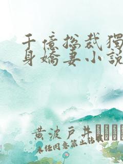 千亿总裁独宠替身娇妻小说结局