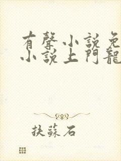 有声小说免费听小说上门龙婿
