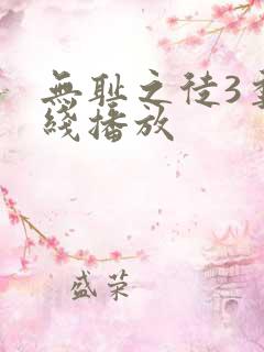 无耻之徒3季在线播放