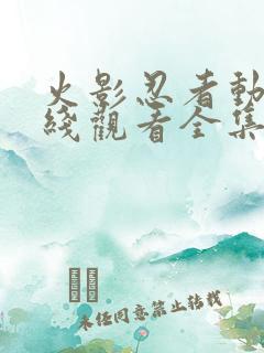火影忍者动漫在线观看全集免费