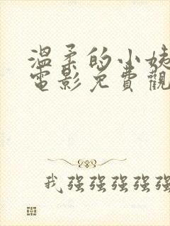 温柔的小姨在线电影免费观看全集