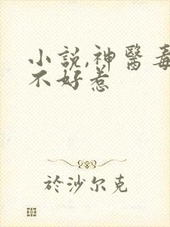 小说,神医毒妃不好惹