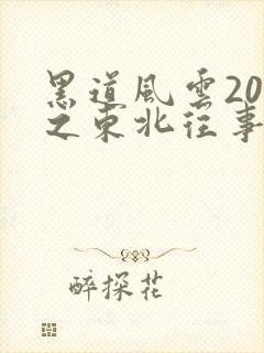 黑道风云20年之东北往事