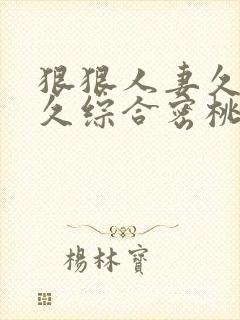 狠狠人妻久久久久综合密桃