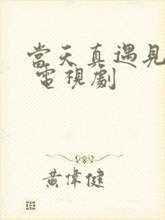 当天真遇见爱情 电视剧