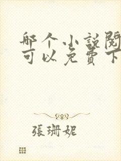 哪个小说阅读器可以免费下载小说