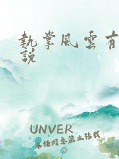 执掌风云有声小说