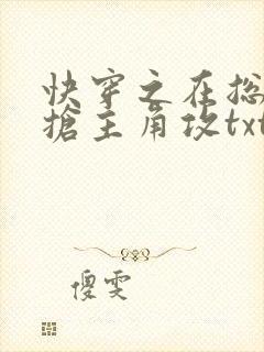 快穿之在总受文抢主角攻txt