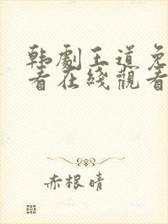 韩剧王道免费观看在线观看高清