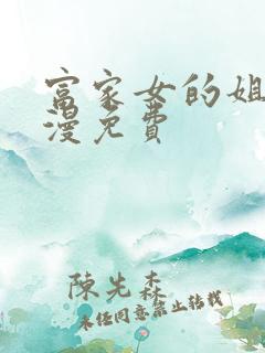 富家女的姐姐韩漫免费