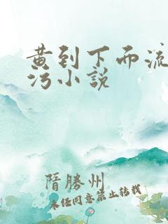 黄到下面流水的污小说