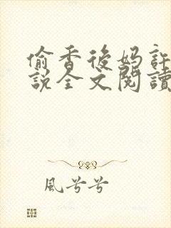 偷香后妈许梅小说全文阅读