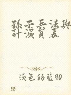 孙子兵法与36计演员表
