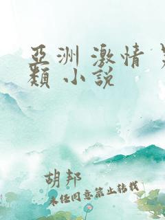 亚洲 激情 另类 小说