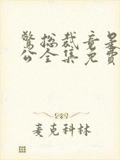 惊总裁竟是我老公全集免费观看
